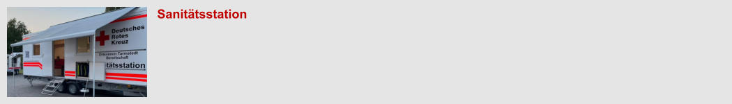 Sanitätsstation